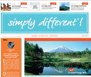 En exclusivité sur ce blog, la version numérique de Simply Different® !