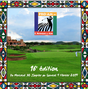 Pro-Am de l’Afrique du Sud 2019 …la brochure !!