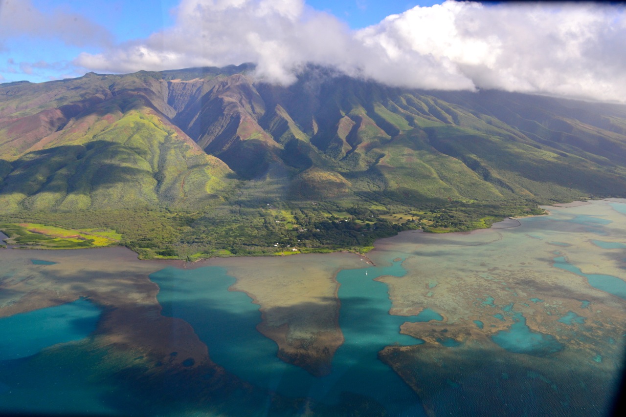 Maui vue d'hélicoptère - mars 2014